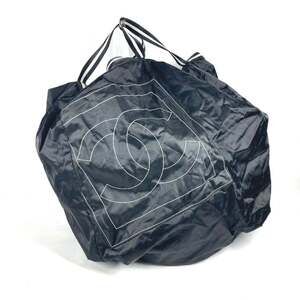 CHANEL Black Logo Shoulder Bag